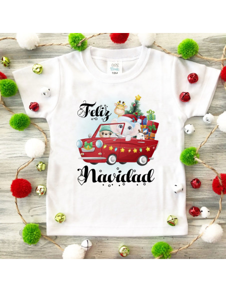 REMERAS NAVIDAD INFANTILES