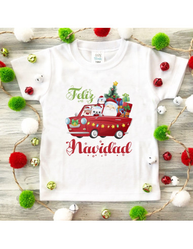 REMERAS NAVIDAD INFANTILES