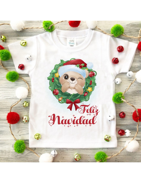 REMERAS NAVIDAD INFANTILES