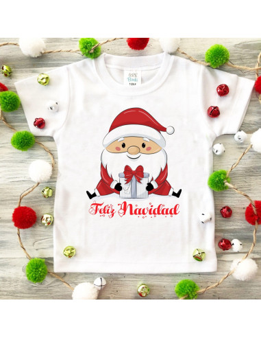 REMERAS NAVIDAD INFANTILES