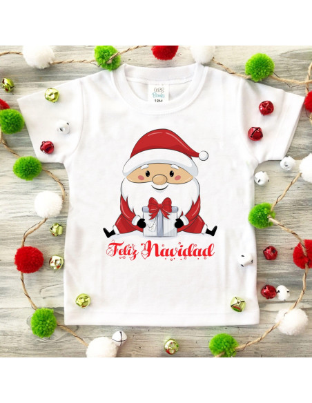 REMERAS NAVIDAD INFANTILES