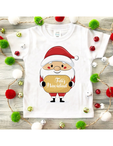 REMERAS NAVIDAD INFANTILES