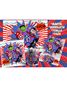 Pack Jardin - Superheroe