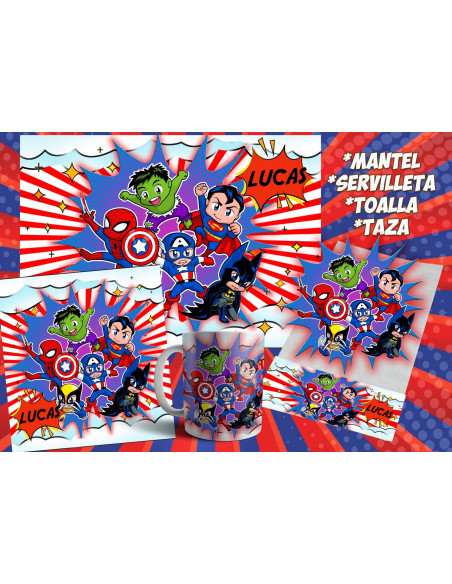 Pack Jardin - Superheroe