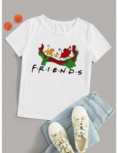 REMERAS FRIENDS PERSONAJES