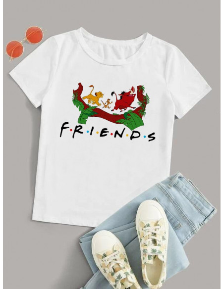 REMERAS FRIENDS PERSONAJES