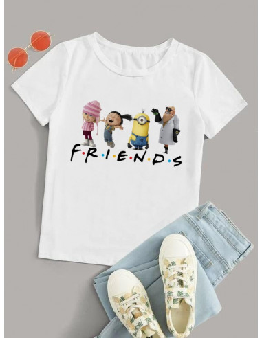 REMERAS FRIENDS PERSONAJES
