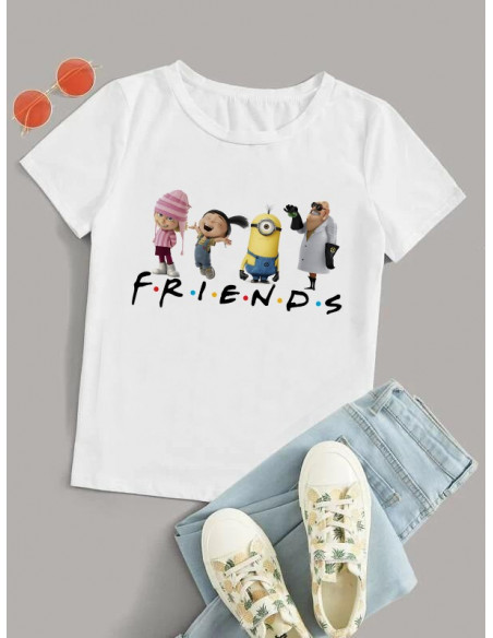 REMERAS FRIENDS PERSONAJES