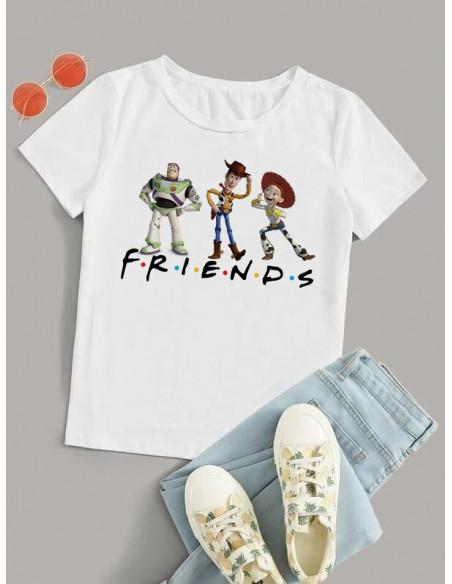 REMERAS FRIENDS PERSONAJES