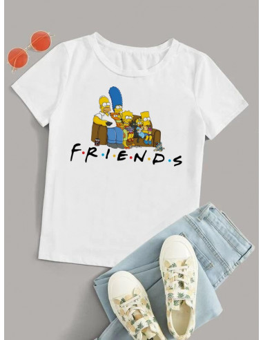REMERAS FRIENDS PERSONAJES