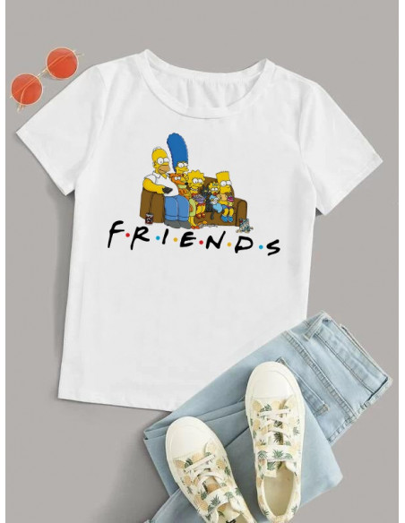 REMERAS FRIENDS PERSONAJES
