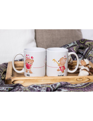 TAZAS PAREJA