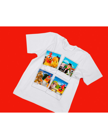 REMERAS INFANTILES ESTILO POLAROID