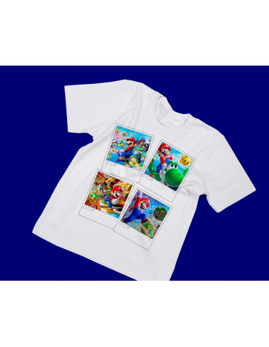 REMERAS INFANTILES ESTILO POLAROID