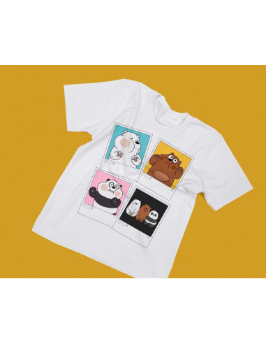 REMERAS INFANTILES ESTILO POLAROID