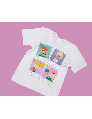 REMERAS INFANTILES ESTILO POLAROID
