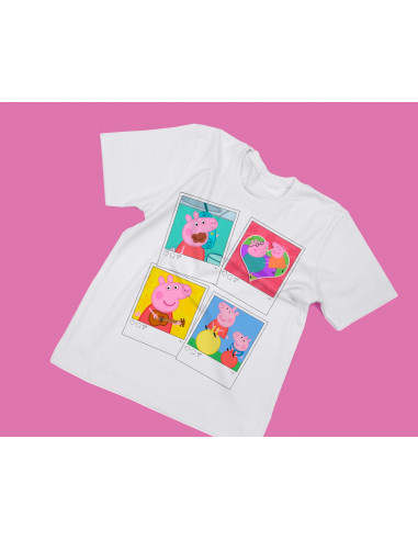 REMERAS INFANTILES ESTILO POLAROID