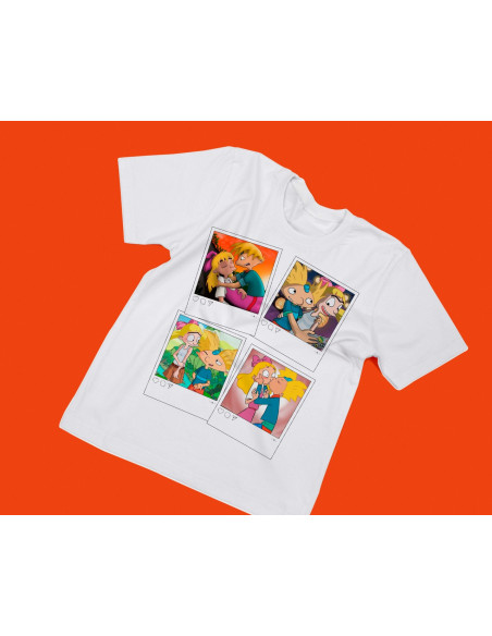 REMERAS INFANTILES ESTILO POLAROID