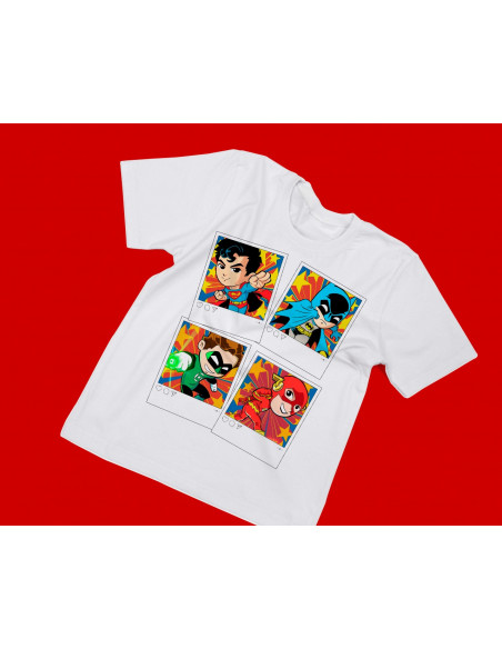 REMERAS INFANTILES ESTILO POLAROID