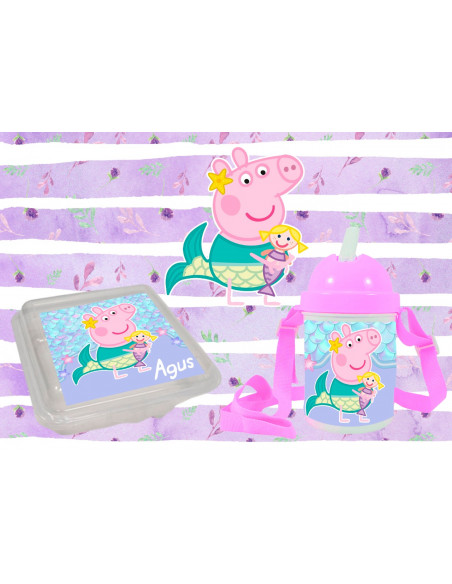 Pack Jardín - Peppa Sirena