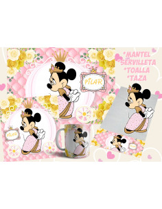 Pack Jardín - Minnie princesa