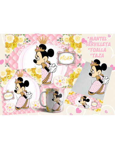 Pack Jardín - Minnie princesa
