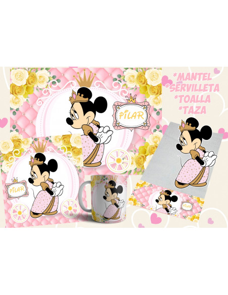 Pack Jardín - Minnie princesa