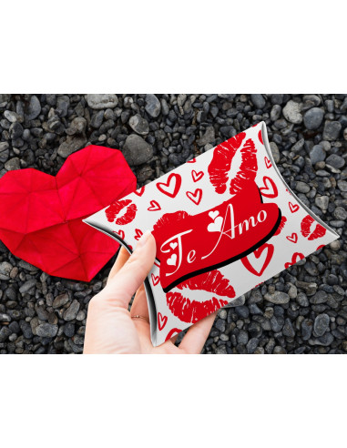 CAJA ALMOHADA SAN VALENTIN AMOR