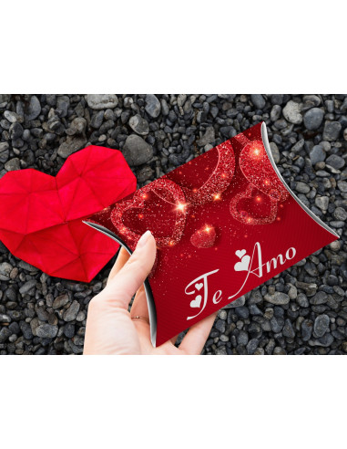 CAJA ALMOHADA SAN VALENTIN AMOR