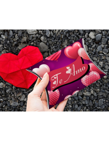 CAJA ALMOHADA SAN VALENTIN AMOR