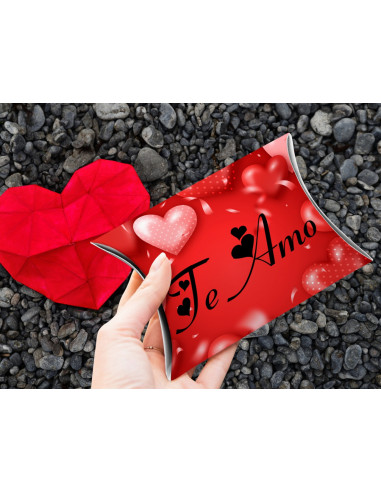 CAJA ALMOHADA SAN VALENTIN AMOR