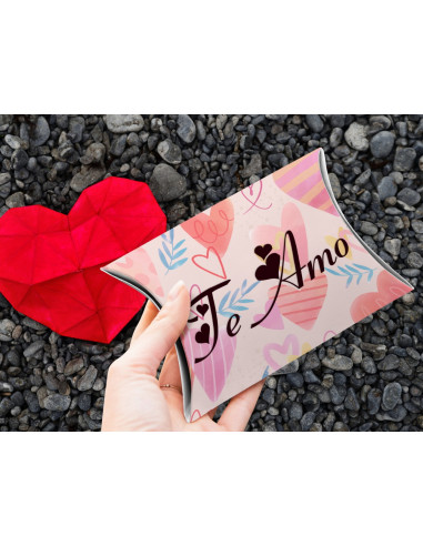 CAJA ALMOHADA SAN VALENTIN AMOR