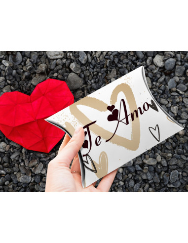 CAJA ALMOHADA SAN VALENTIN AMOR