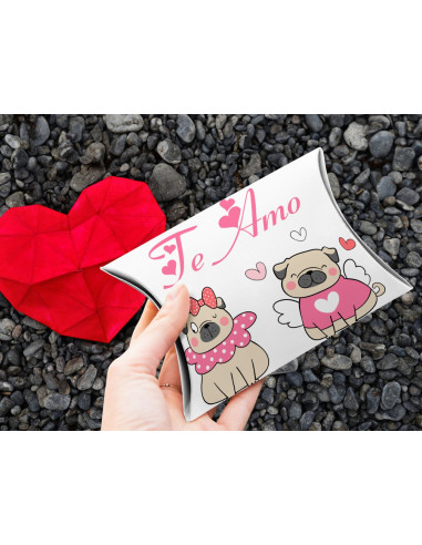 CAJA ALMOHADA SAN VALENTIN AMOR