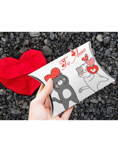 CAJA ALMOHADA SAN VALENTIN AMOR
