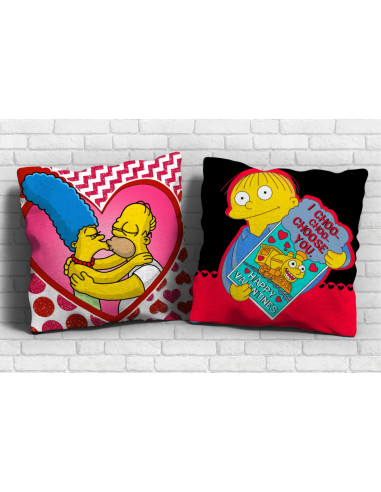 ALMOHADONES PAREJA SIMPSON SAN...