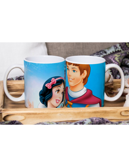 PAREJA PERSONAJES TAZA+ALMOHADON