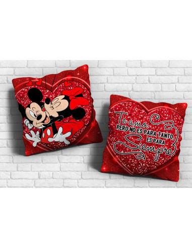 MINNIE MICKEY ALMOHADONES PAREJA SAN...