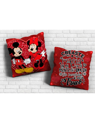 MINNIE MICKEY ALMOHADONES PAREJA SAN...