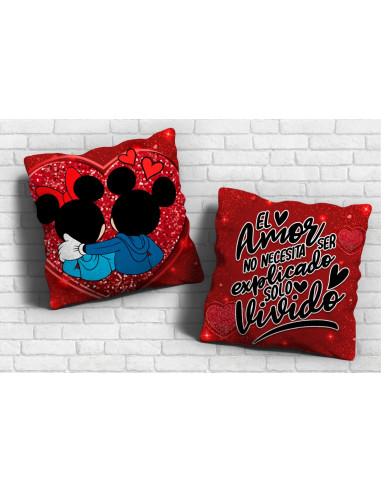 MINNIE MICKEY ALMOHADONES PAREJA SAN...