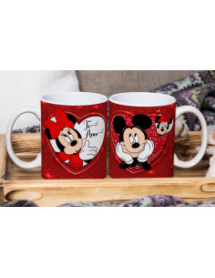 MICKEY Y MINNIE PAREJA TAZAS