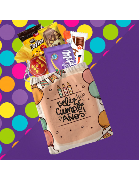 BOLSITAS FELIZ CUMPLEAÑOS