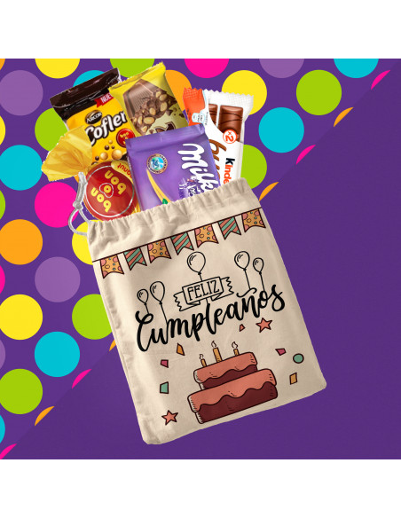 BOLSITAS FELIZ CUMPLEAÑOS