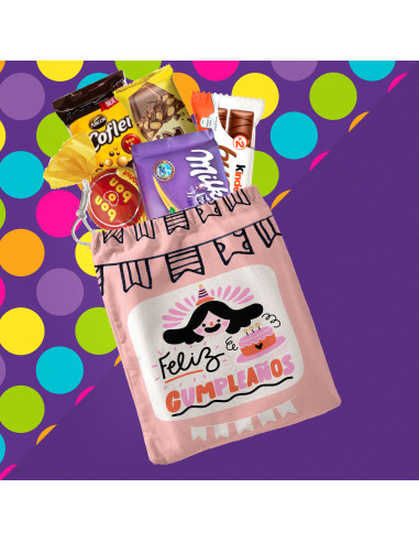 BOLSITAS FELIZ CUMPLEAÑOS