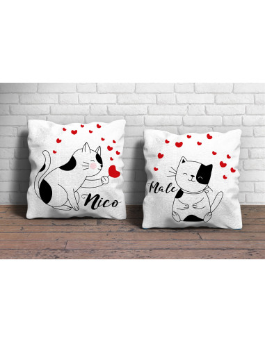 Almohadón Pareja Dibujitos - San...