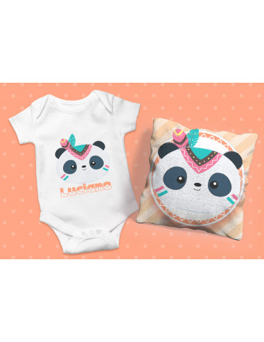 ALMOHADONES + BODY ANIMALITOS TRIBAL...