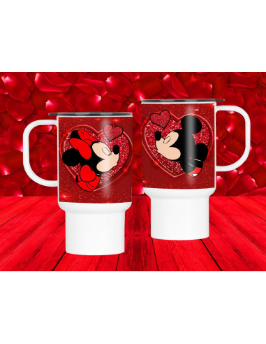 MICKEY Y MINNIE PAREJA TAZAS