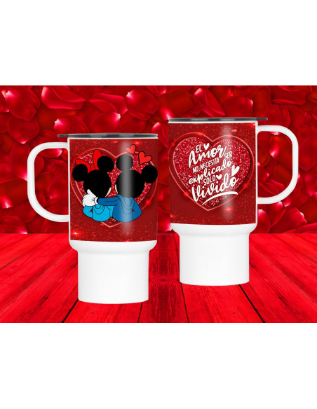 MICKEY Y MINNIE PAREJA TAZAS