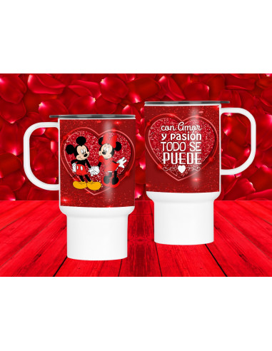 MICKEY Y MINNIE PAREJA TAZAS