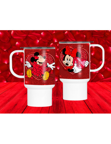 MICKEY Y MINNIE PAREJA TAZAS